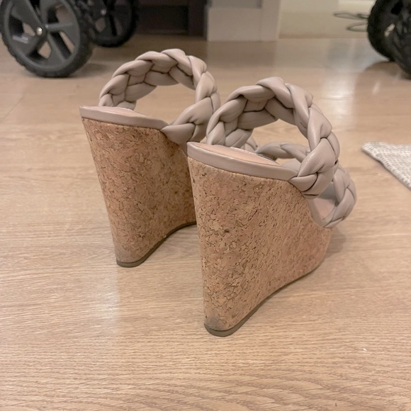 Steve Madden Braided Wedge Sandals size 7 - Picture 5 of 6
